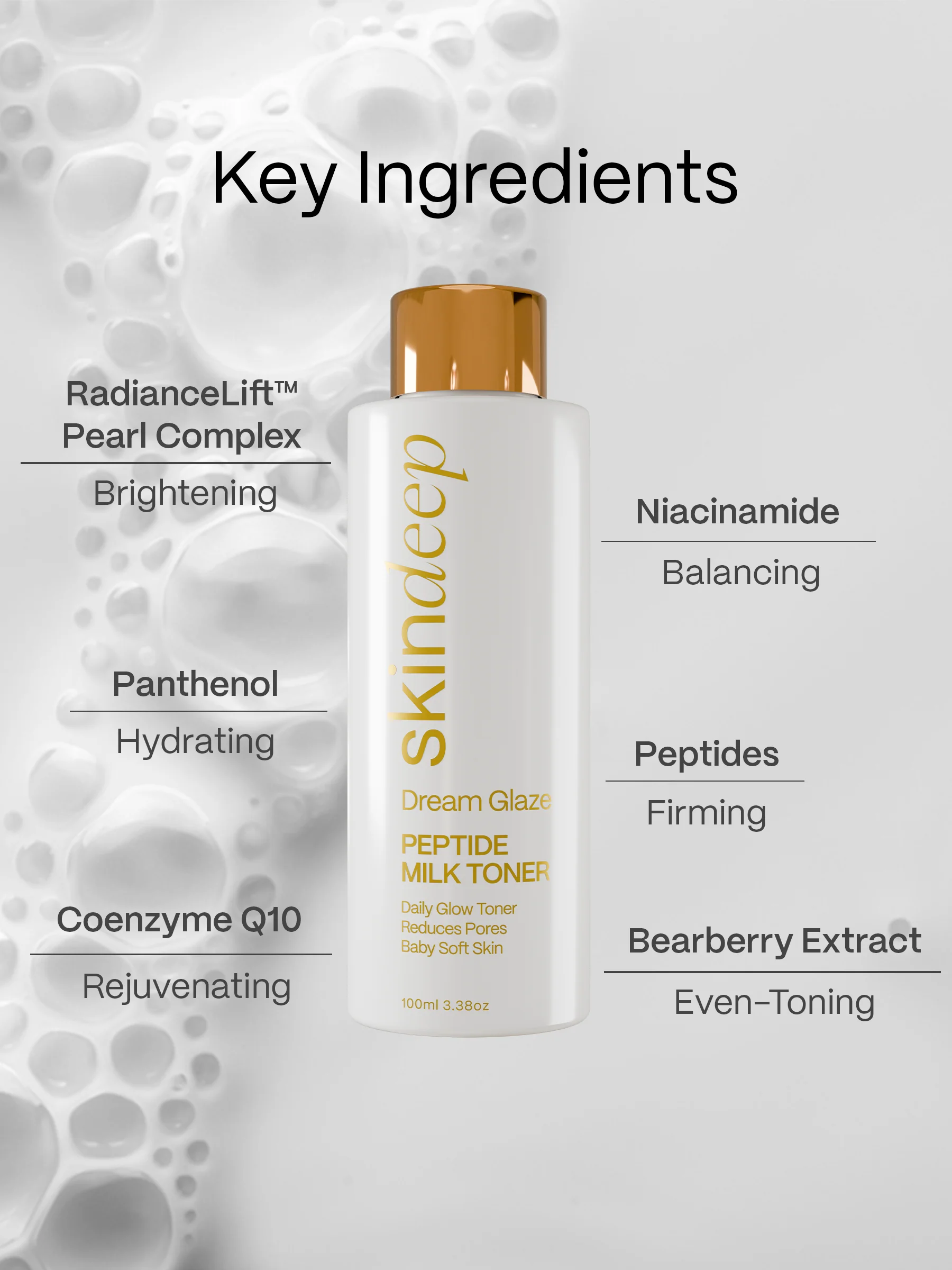 DREAM GLAZE - Peptide Milk Toner - Image 4